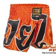 Šorc za tajlandski boks - proizvođač Leone - narandžasto crni