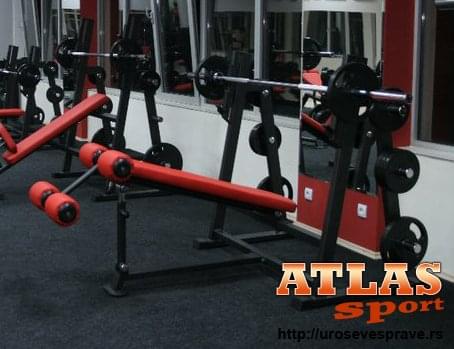 kontra kosi benč - klupa za vežbanje - proizvodnja ATLAS sport