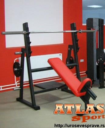 Kosi benč - klupe za vežbanje - proizvođač ATLAS sport