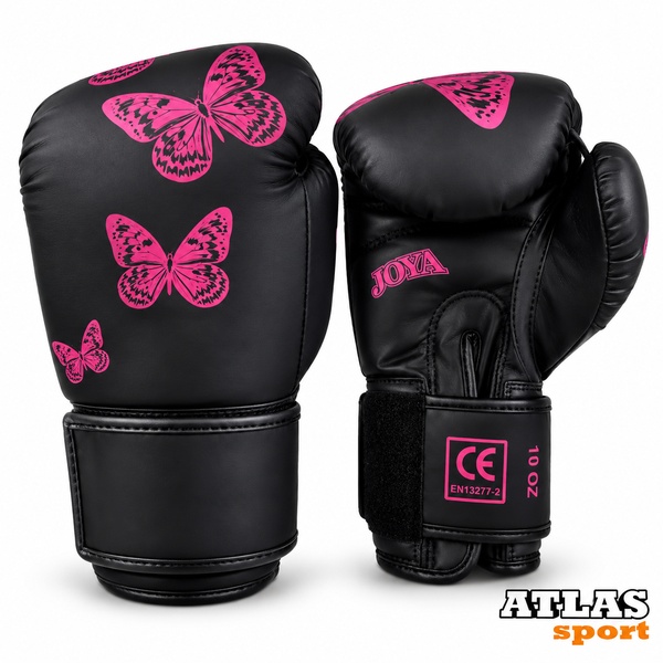 Rukavice_za_boks_Joya_leptiri_roze Dečije rukavice za boks Joya Butterfly Metal - Slika 3
